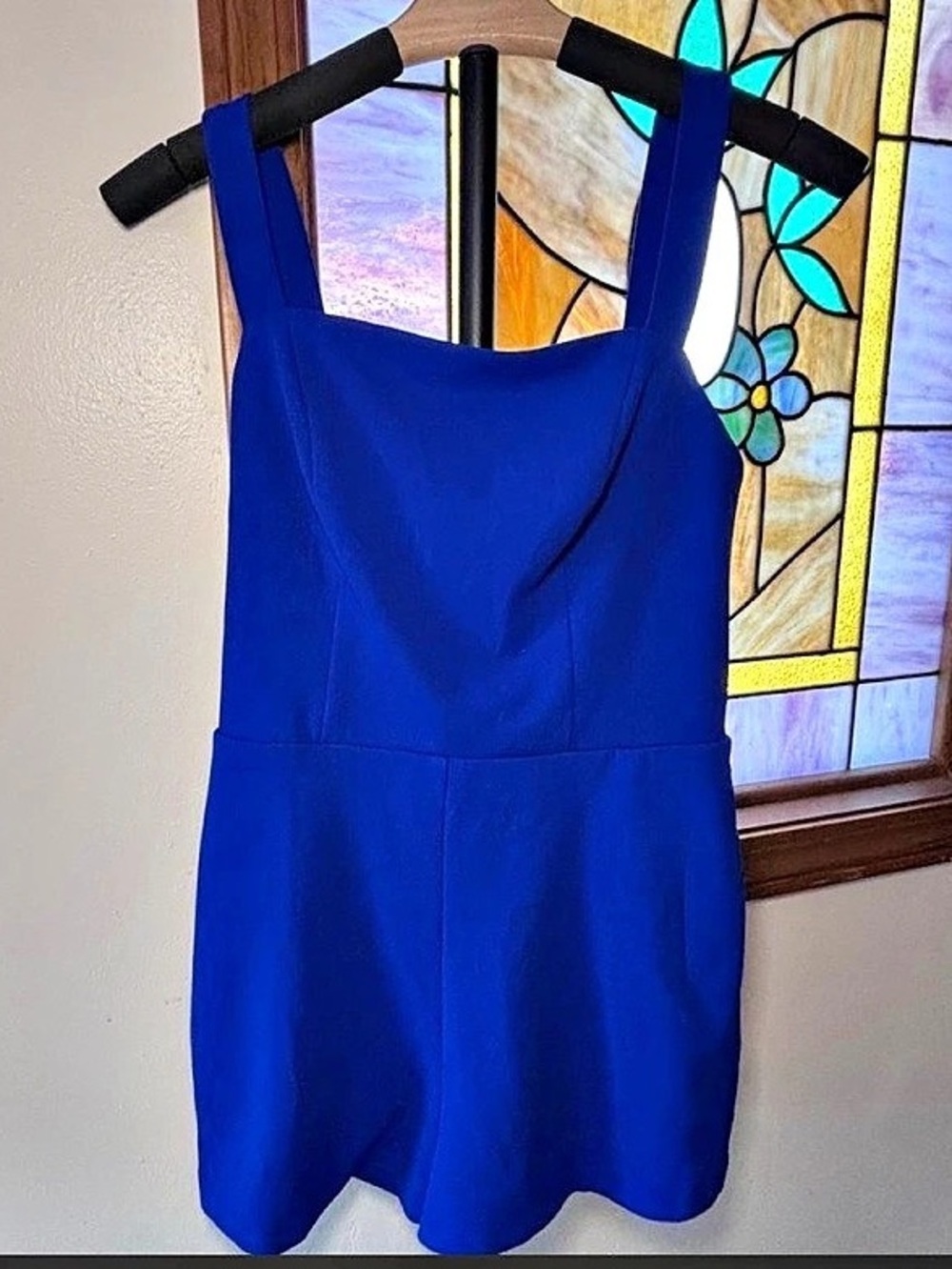 Crystal Sky Blue Mini Romper